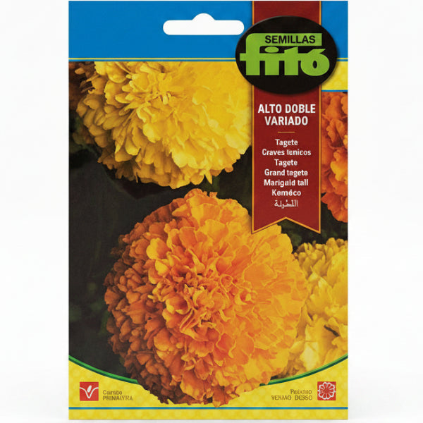Marigold Tall Double Mix Seeds – image 1