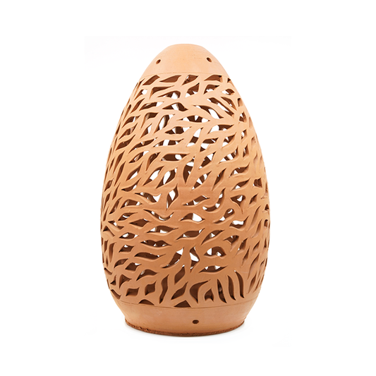 Onion Egg Terracotta Cutwork Lantern – Reference Gallery Image