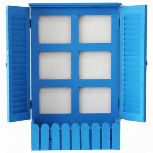 Handmade Blue Royal Window Planter – image 2