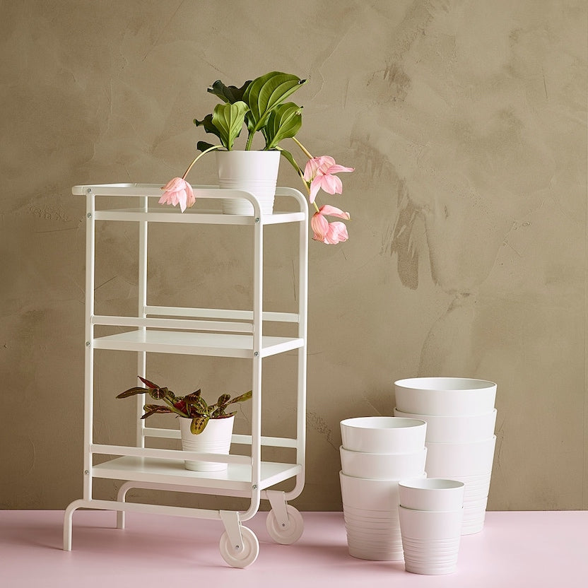 White Pot Porcelain Round – image 4