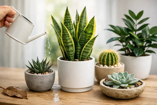 Which Indoor Plants Need Less Water?