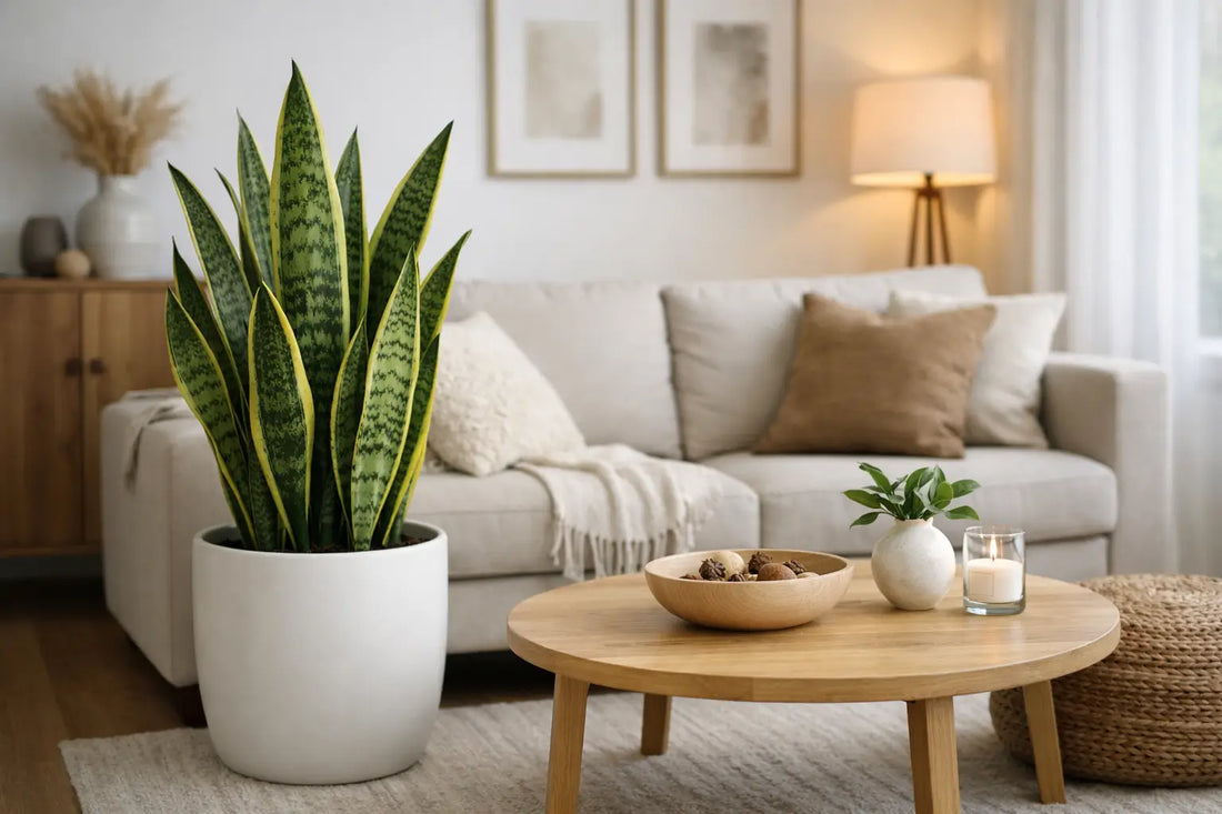 Snake Plant for Living Room Styling Ideas