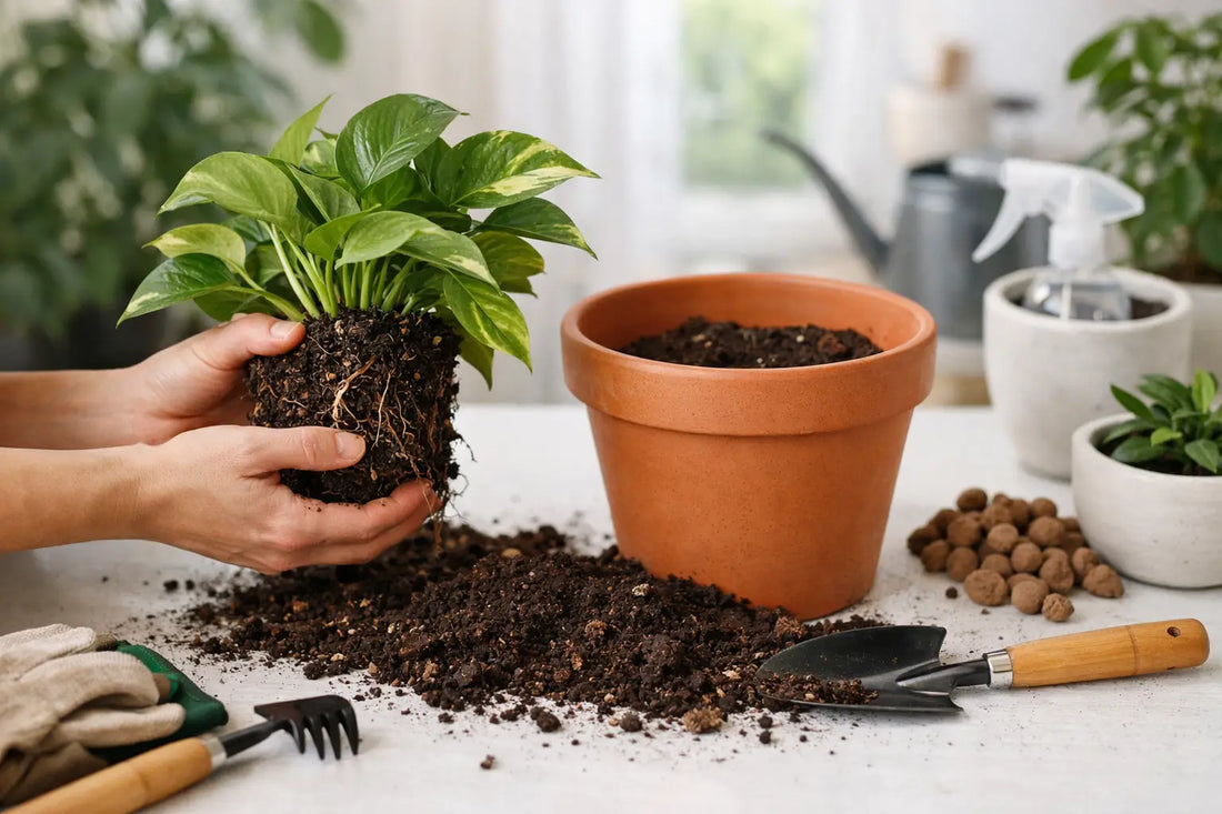 How to Repot Indoor Plants the Right Way