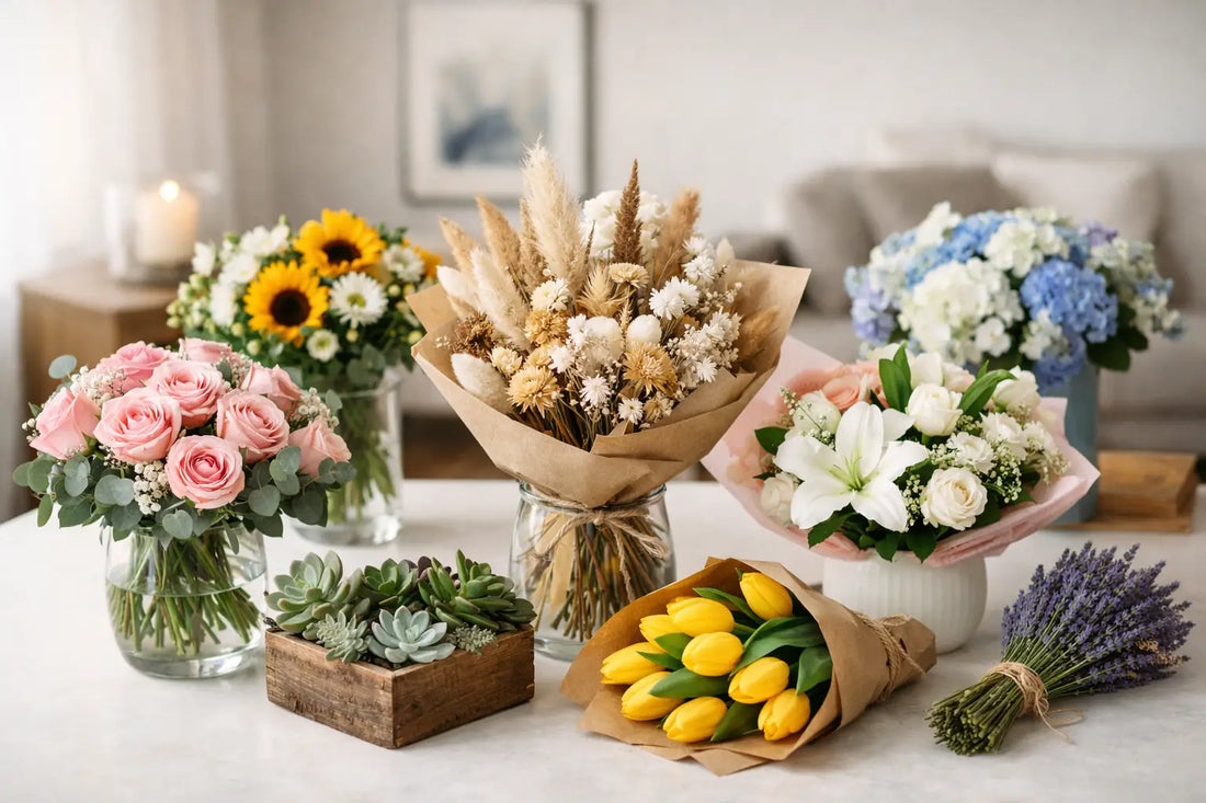 9 Bouquet Gift Ideas for Home Decor Lovers