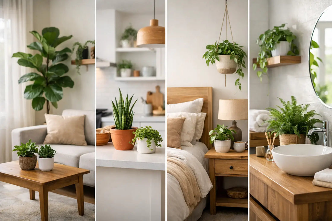 How to Decorate With Houseplants in Every Room