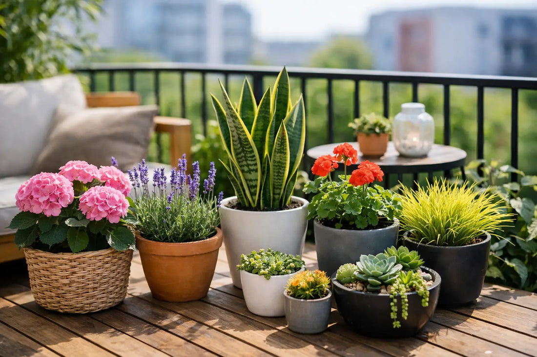 12 Best Balcony Plants in Pots