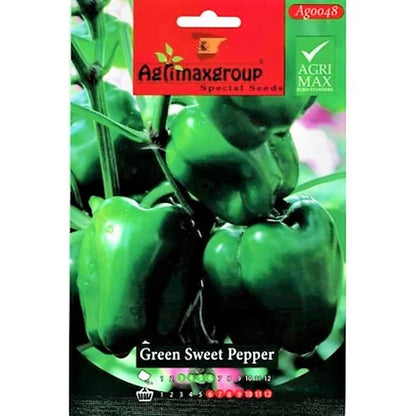 Green Sweet Pepper Seeds – image 1