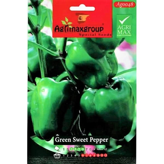Green Sweet Pepper Seeds – image 1