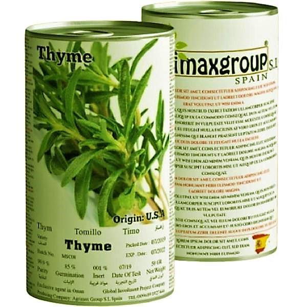 Thyme Seeds Tin – image 1