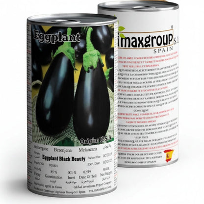 Eggplant Black Beauty Seeds Tin – image 1