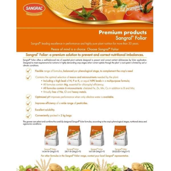 Sangral NPK and Micronutrients Fruits and Flowers Fertilizer – image 4