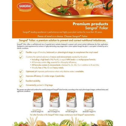 Sangral NPK and Micronutrients Fruits and Flowers Fertilizer – image 4