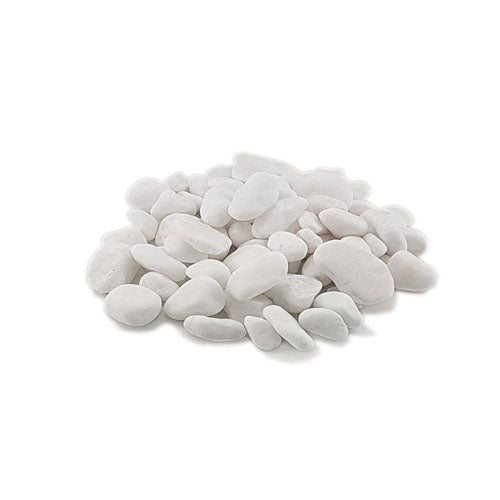 Snow white pebbles 20KG – image 3