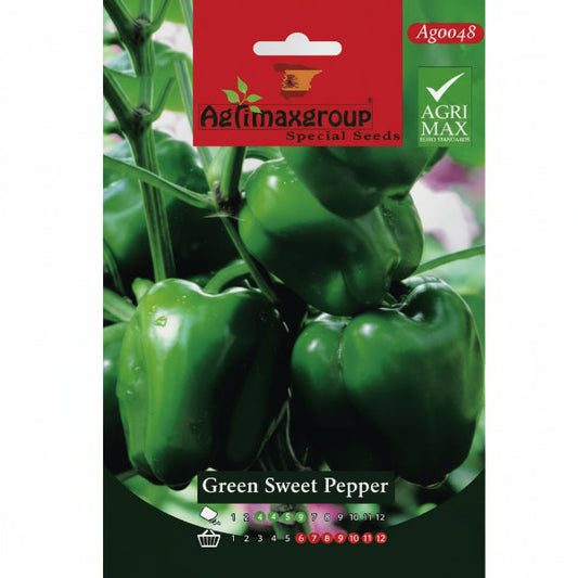 Green Sweet Pepper Agrimax seeds – image 1