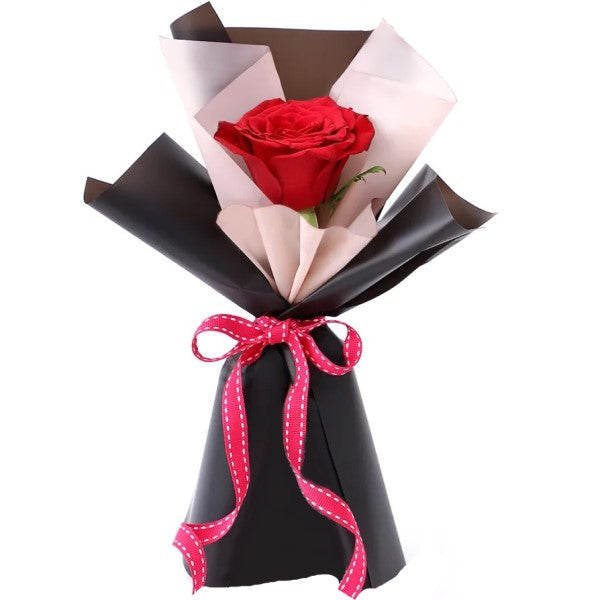 Fresh Red Roses and Bouquet – image 5