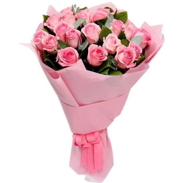 Fresh Pink Roses and Bouquet – image 9
