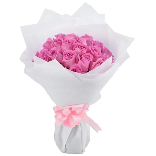 Fresh Pink Roses and Bouquet – image 8