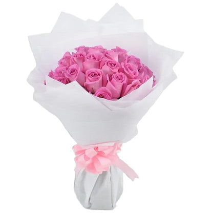 Fresh Pink Roses and Bouquet – image 8