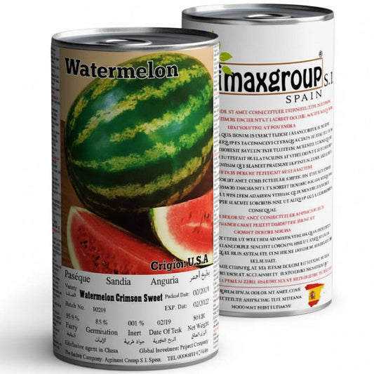 Crimson Sweet Watermelon Seeds Tin – image 1