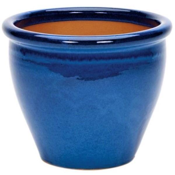 Ceramic Rolled Rim Pot – image 1