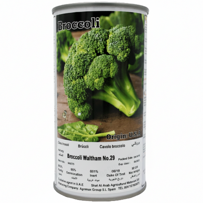 Broccoli Waltham 29 Seeds Tin – image 1