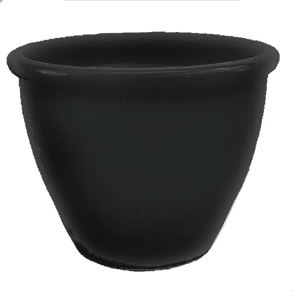 Ceramic Rolled Rim Pot – image 4