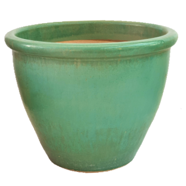 Ceramic Rolled Rim Pot – image 5