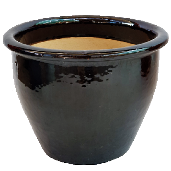 Ceramic Rolled Rim Pot – image 7
