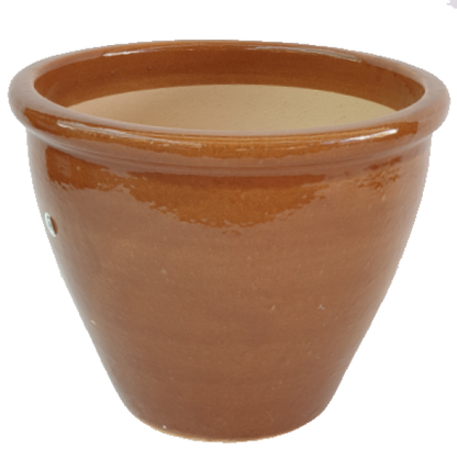 Ceramic Rolled Rim Pot – image 8