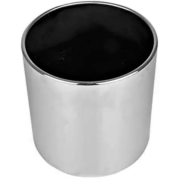 Stainless Steel Satin Finish, Classic Cylinder Pot – image 3