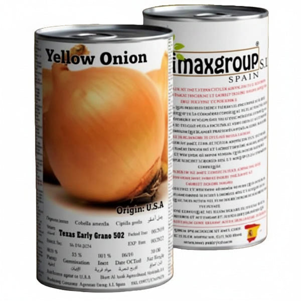 Yellow Onion Seeds Tin – image 1