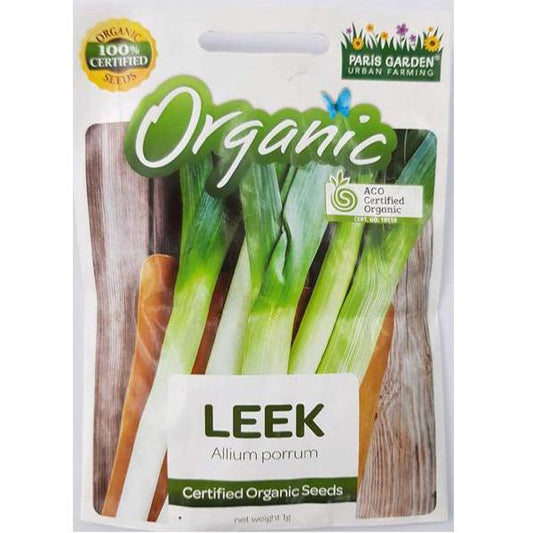 Organic Leek Seeds by Paris Garden Seeds – image 2