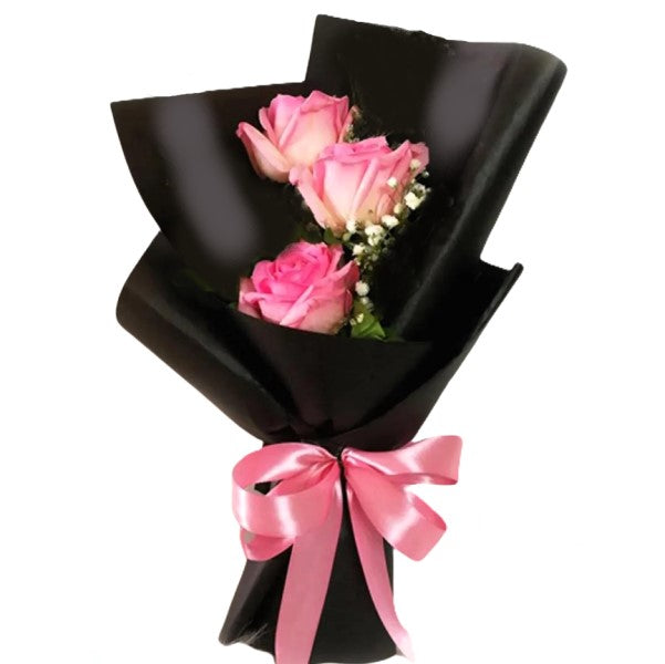 Fresh Pink Roses and Bouquet – image 6