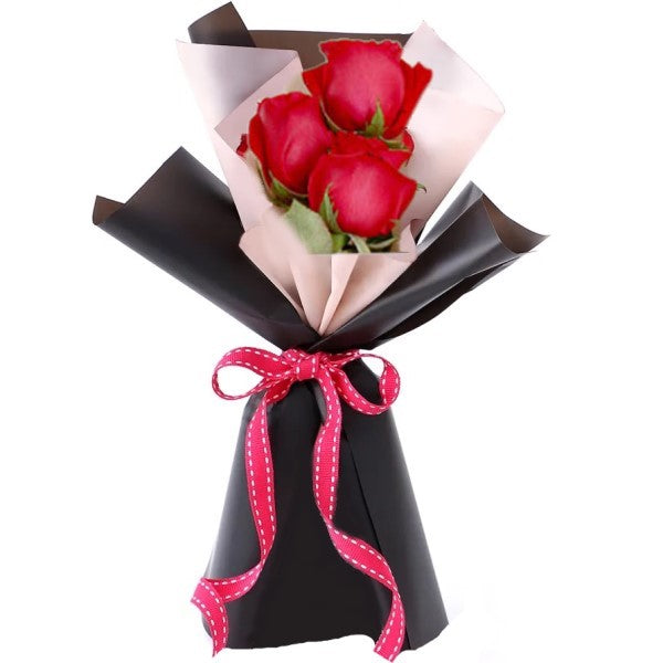 Fresh Red Roses and Bouquet – image 9