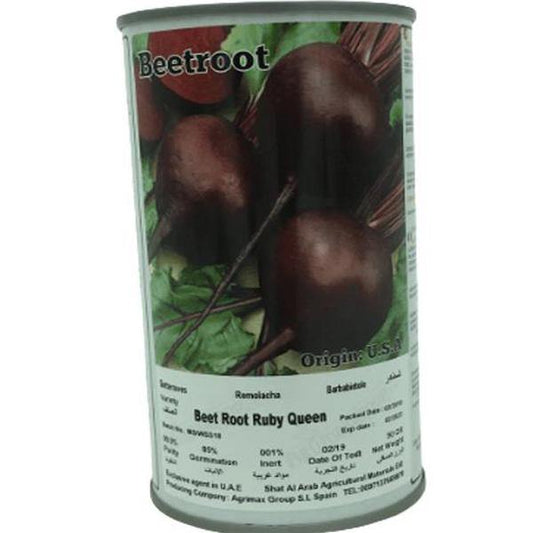 Ruby Queen Beetroot Seeds Tin – image 1