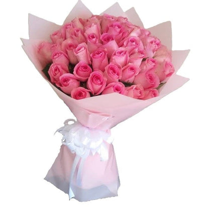 Fresh Pink Roses and Bouquet – image 10