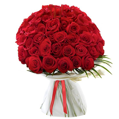 Fresh Red Roses and Bouquet – image 6