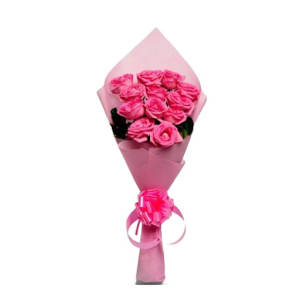 Fresh Pink Roses and Bouquet – image 11