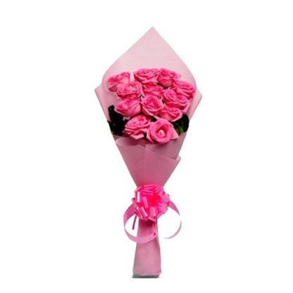 Fresh Pink Roses and Bouquet – image 11