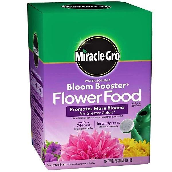 Miracle-Gro Water Soluble Bloom Booster Flower Food – image 1