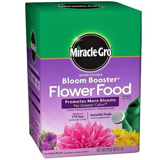Miracle-Gro Water Soluble Bloom Booster Flower Food – image 1