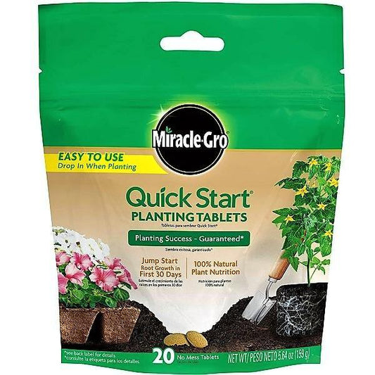 Miracle-Gro- Quick Start Planting Tablets – image 1