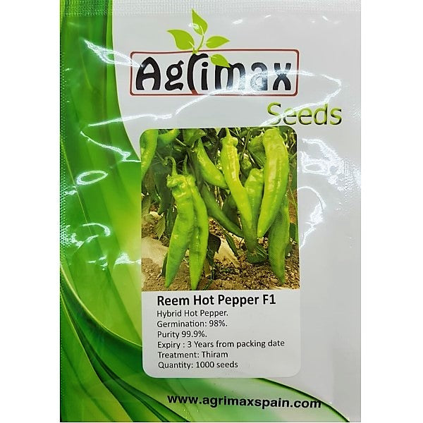 Hot Pepper Reem F1 Premium Quality Seeds – image 1