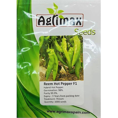 Hot Pepper Reem F1 Premium Quality Seeds – image 1
