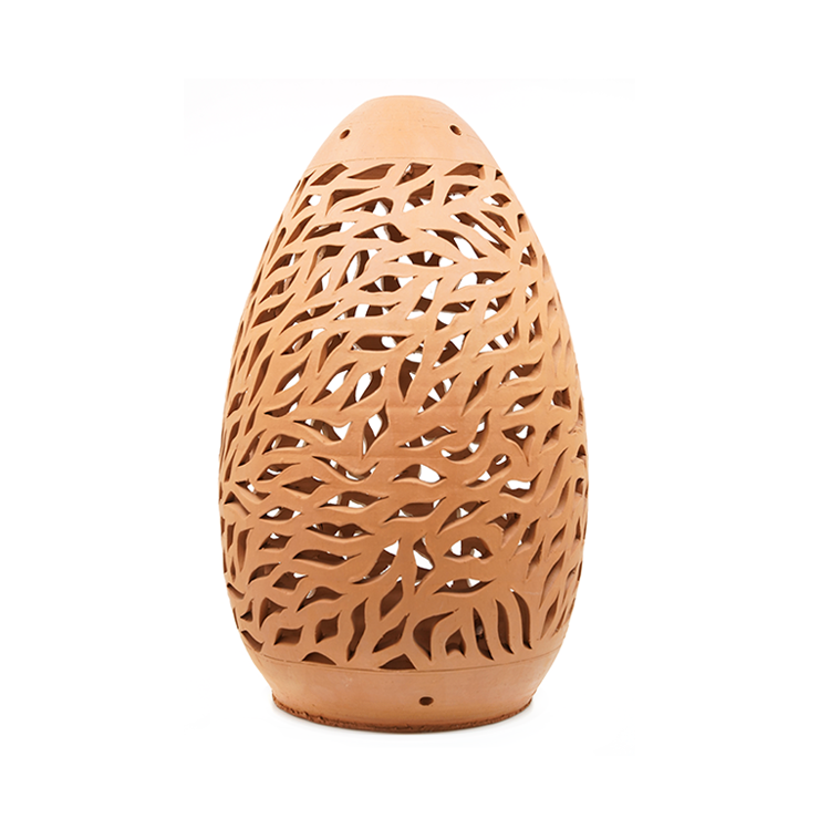 Onion Egg Terracotta Cutwork Lantern – Reference Gallery Image
