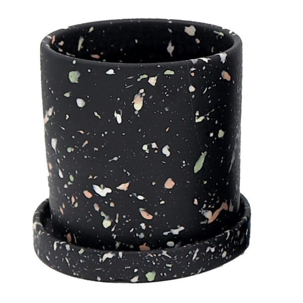 Ceramic Pot with Contrast Dots – image 2