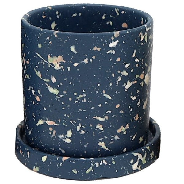 Ceramic Pot with Contrast Dots – image 3