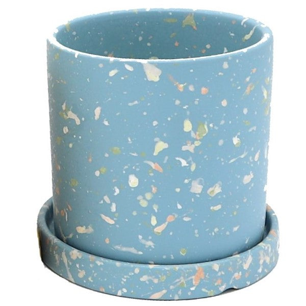 Ceramic Pot with Contrast Dots – image 4