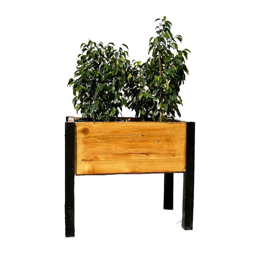 Raised Bed Wood Planter Outdoor and Indoor – image 1