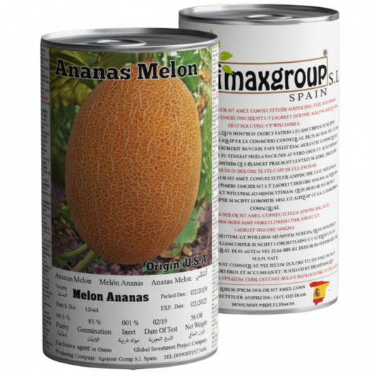 Melon Ananas Seeds Tin – image 1